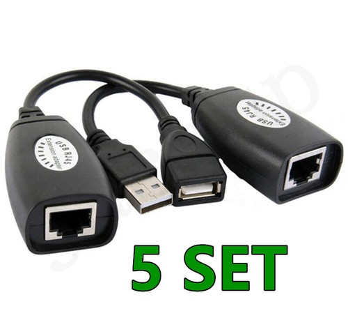 Usb exten ethernet - 5x,
