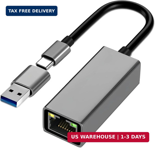 Usb ethernet adapter - usb, c